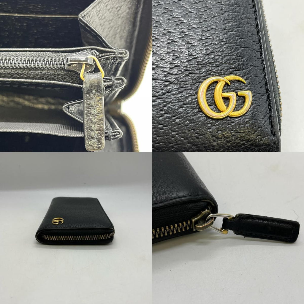 Gucci Zip Around Wallet Black — view 9