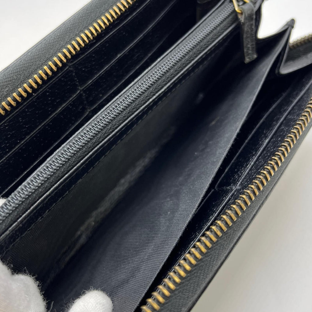 Gucci Zip Around Wallet Black — view 6