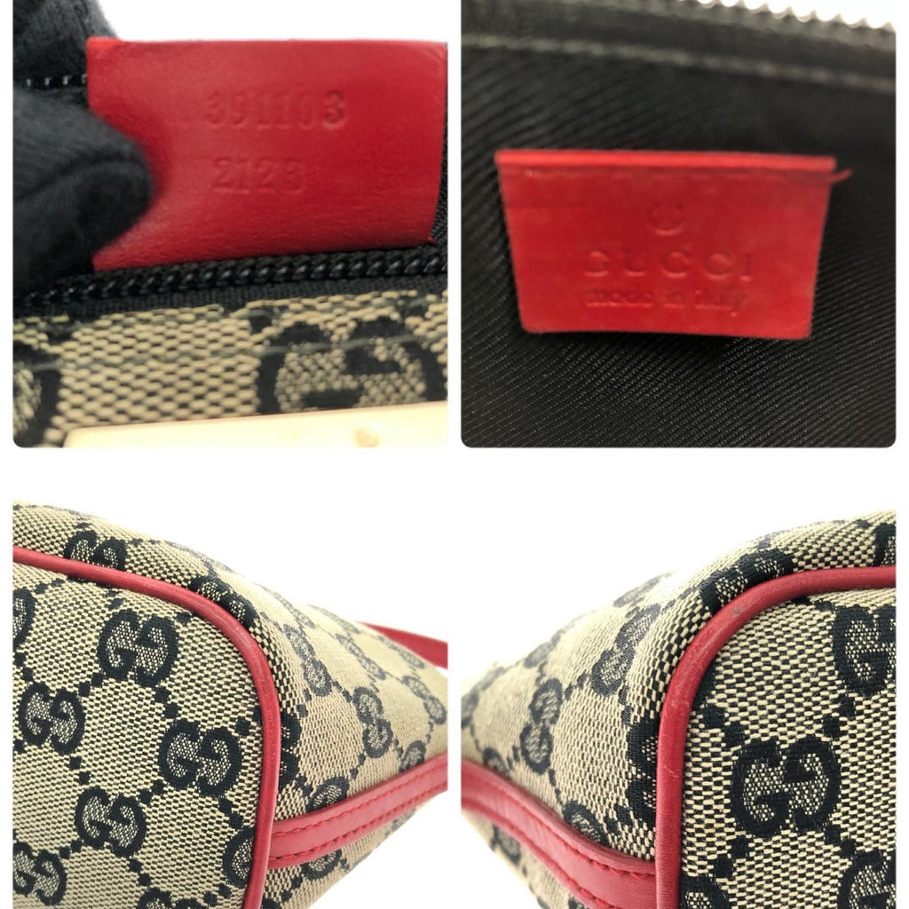 Gucci Handbag Vanity Bag GG Canvas Beige — view 7