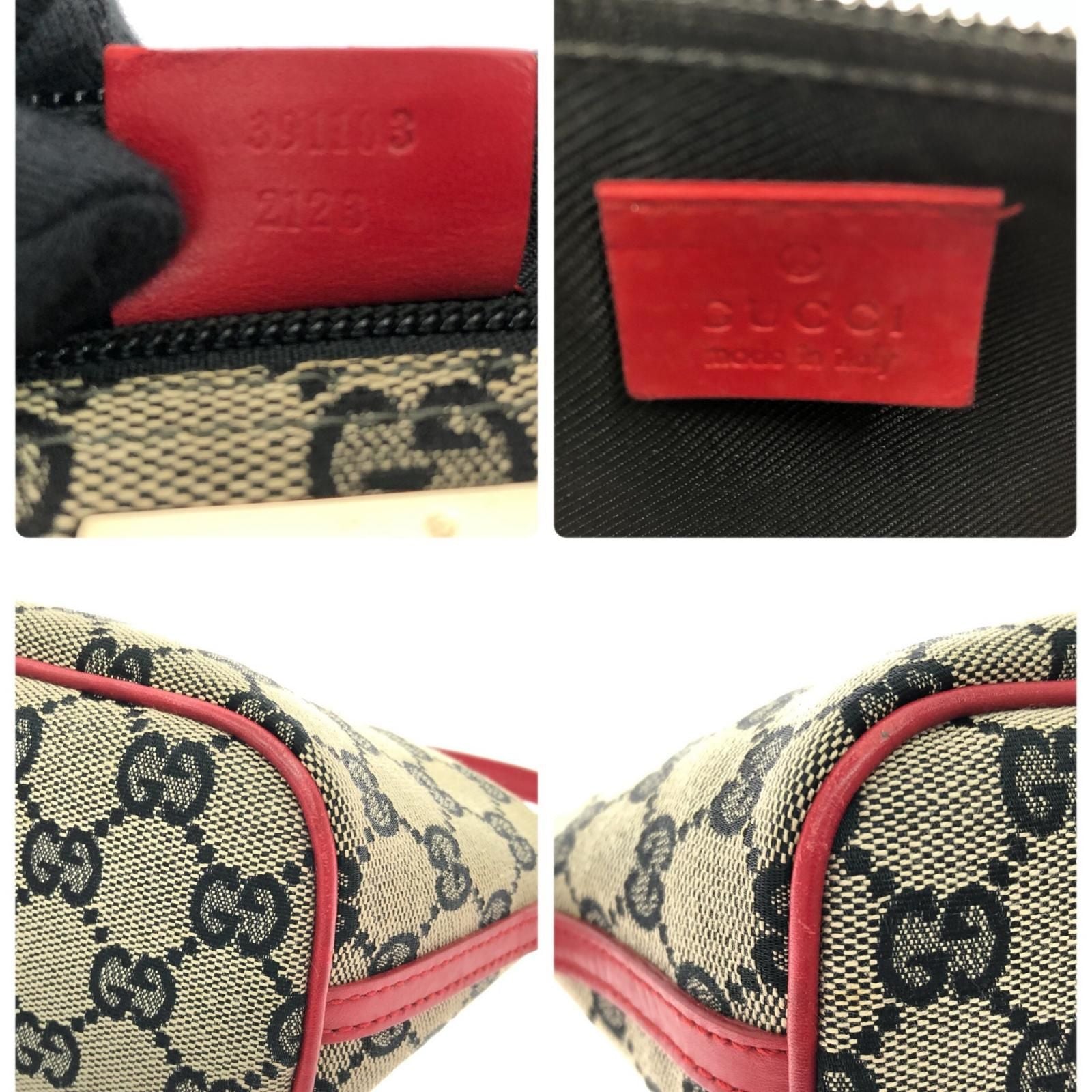 Gucci Handbag Vanity Bag GG Canvas Beige — view 7