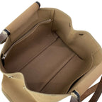 Hermes Tote Kaback Elan PM Brown Dark 2-Way Leather — view 8
