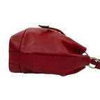 Celine Vintage Ring Logo Leather Shoulder Bag Tote Drawstring — view 6