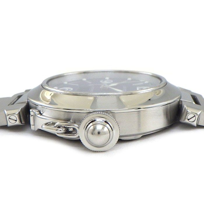 Cartier Watch Pasha C Big Date Blue Dial Luminous Hand Index SS Automatic — view 2
