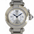 Cartier Watch Miss Pasha Silver Dial SS Quartz Analog