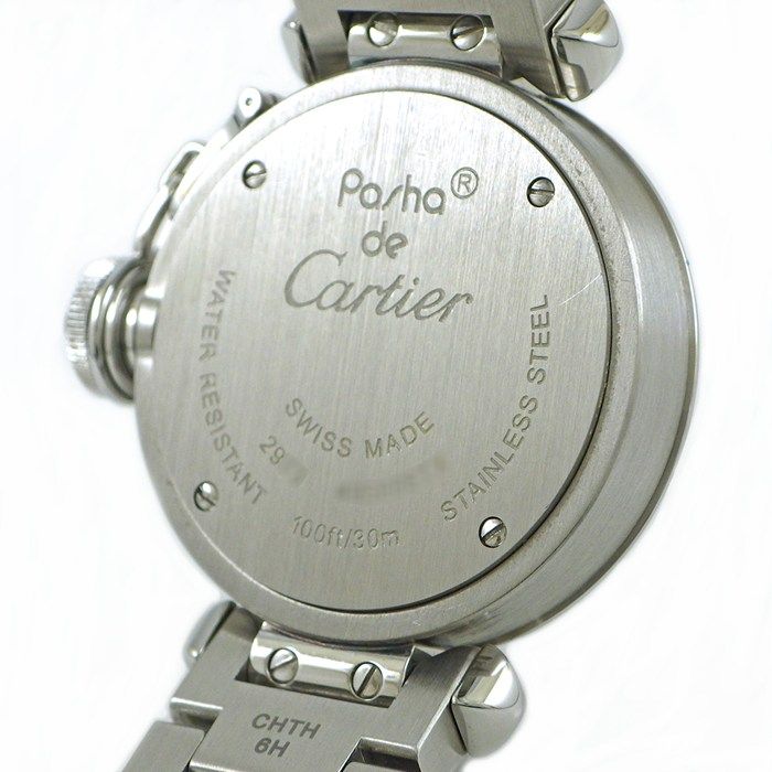 Cartier Watch Miss Pasha Silver Dial SS Quartz Analog — view 4
