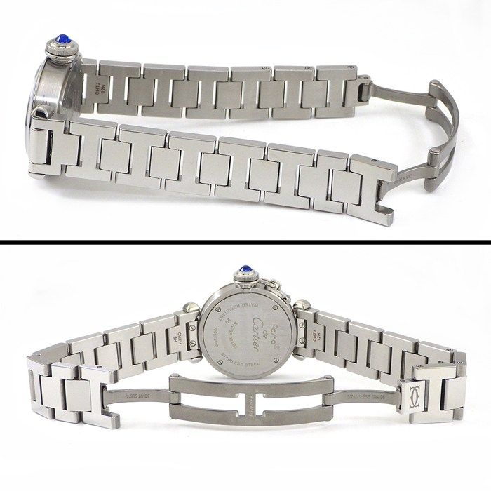 Cartier Watch Miss Pasha Silver Dial SS Quartz Analog — view 3