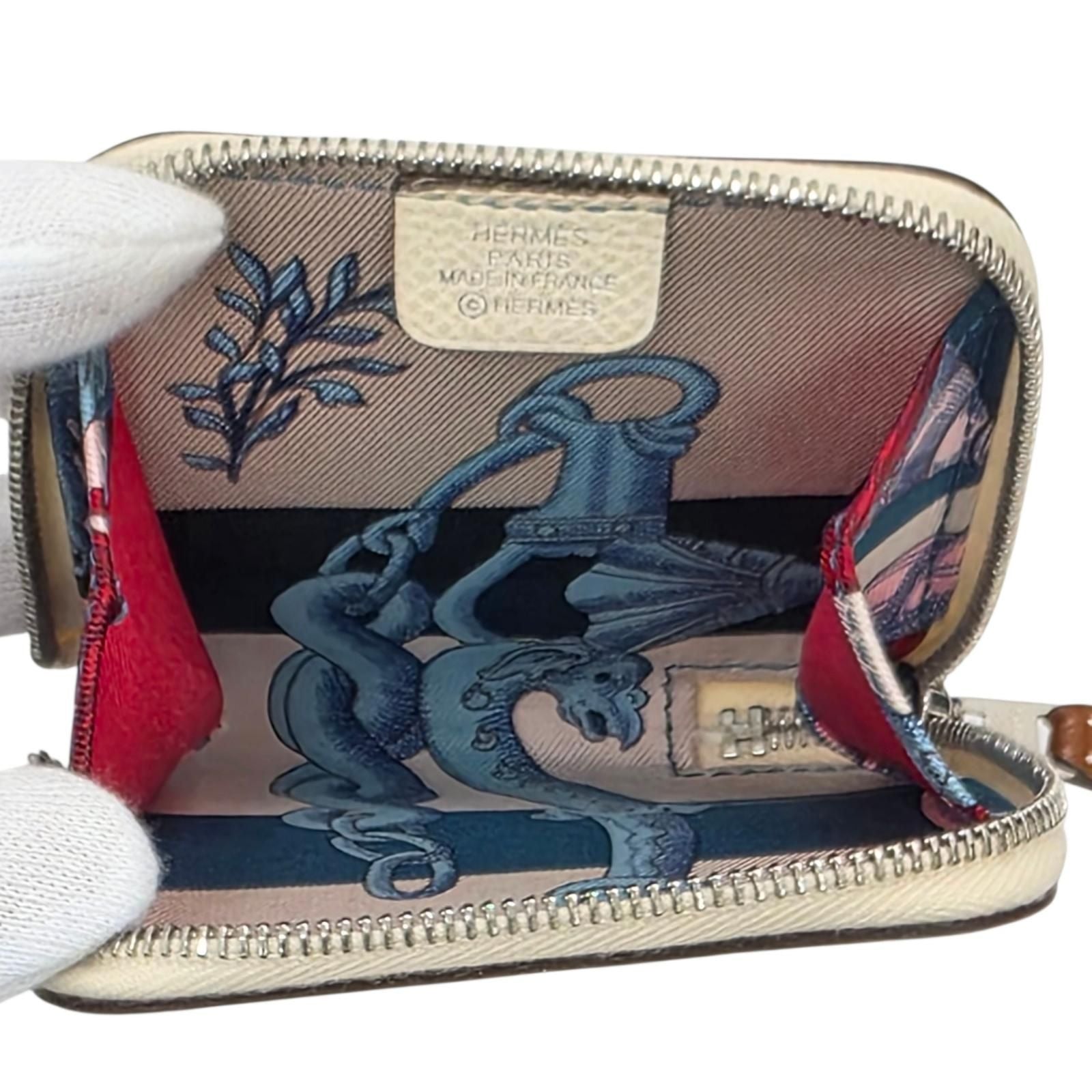 Hermes Azap Compact Mini Silk in Coin Case — view 8