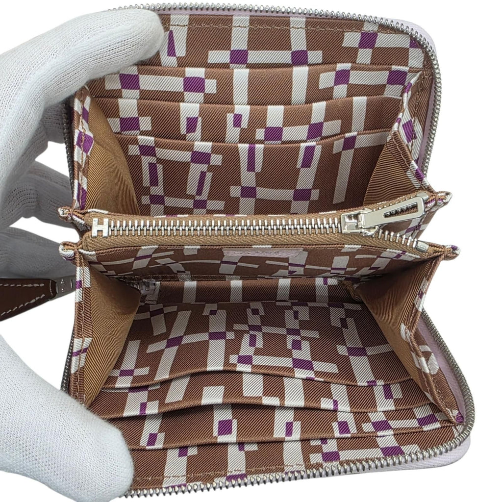 Hermes Azap Compact Silk in Coin Case — view 8