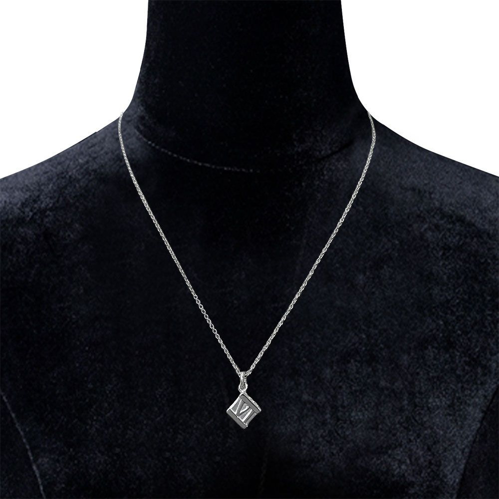 Tiffany & Co Atlas Cube Necklace — view 6