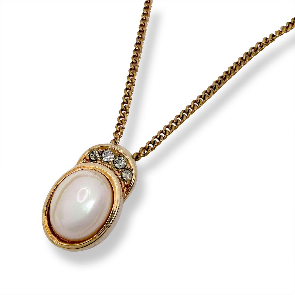 Dior Faux Pearl Necklace