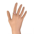 Dior Rhinestone CD Logo Ring — view 7