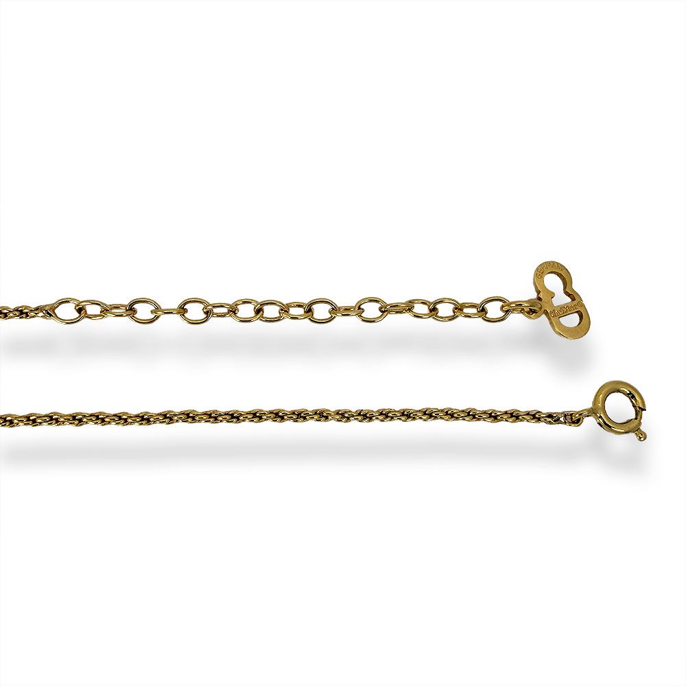 Dior CD Logo Necklace — view 4