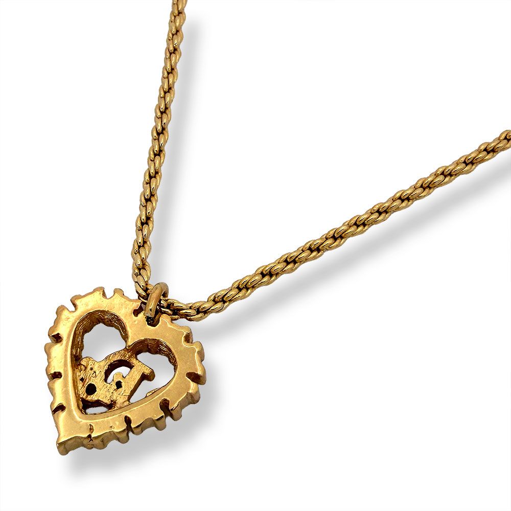 Dior Stone Necklace Gold — view 3