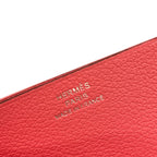 Hermes Card Case Series Rose Azalea — view 4