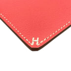 Hermes Card Case Series Rose Azalea — view 5