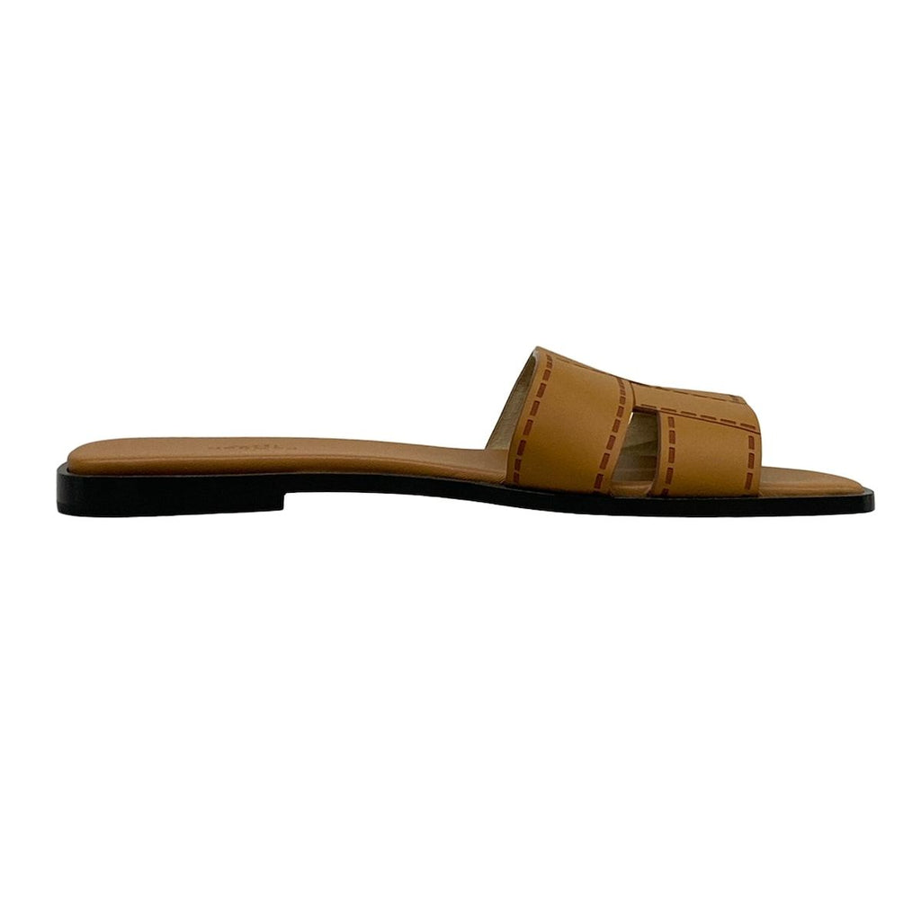 Hermes Sandals Idioma Brown — view 2