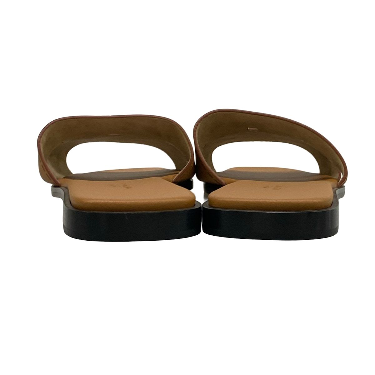 Hermes Sandals Idioma Brown — view 6