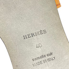 Hermes Sandals Idioma Brown — view 9