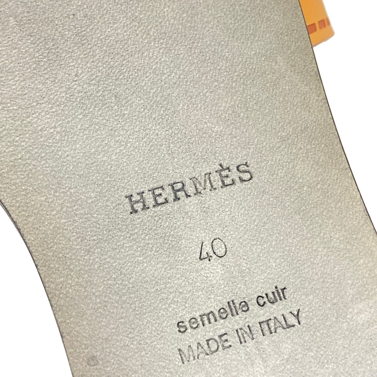 Hermes Sandals Idioma Brown — view 9