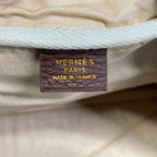 Hermes Handbag Victoria 43 Beige Dark Brown Gold — view 8