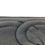 Chanel Cosmetic Pouch CC Logo Caviar Leather — view 7