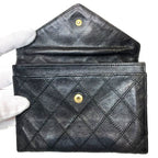 Chanel Bicolor Billfold Leather Wallet — view 3