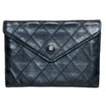 Chanel Bicolor Billfold Leather Wallet
