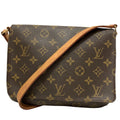Louis Vuitton Musette Tango Short Monogram Handbag Canvas