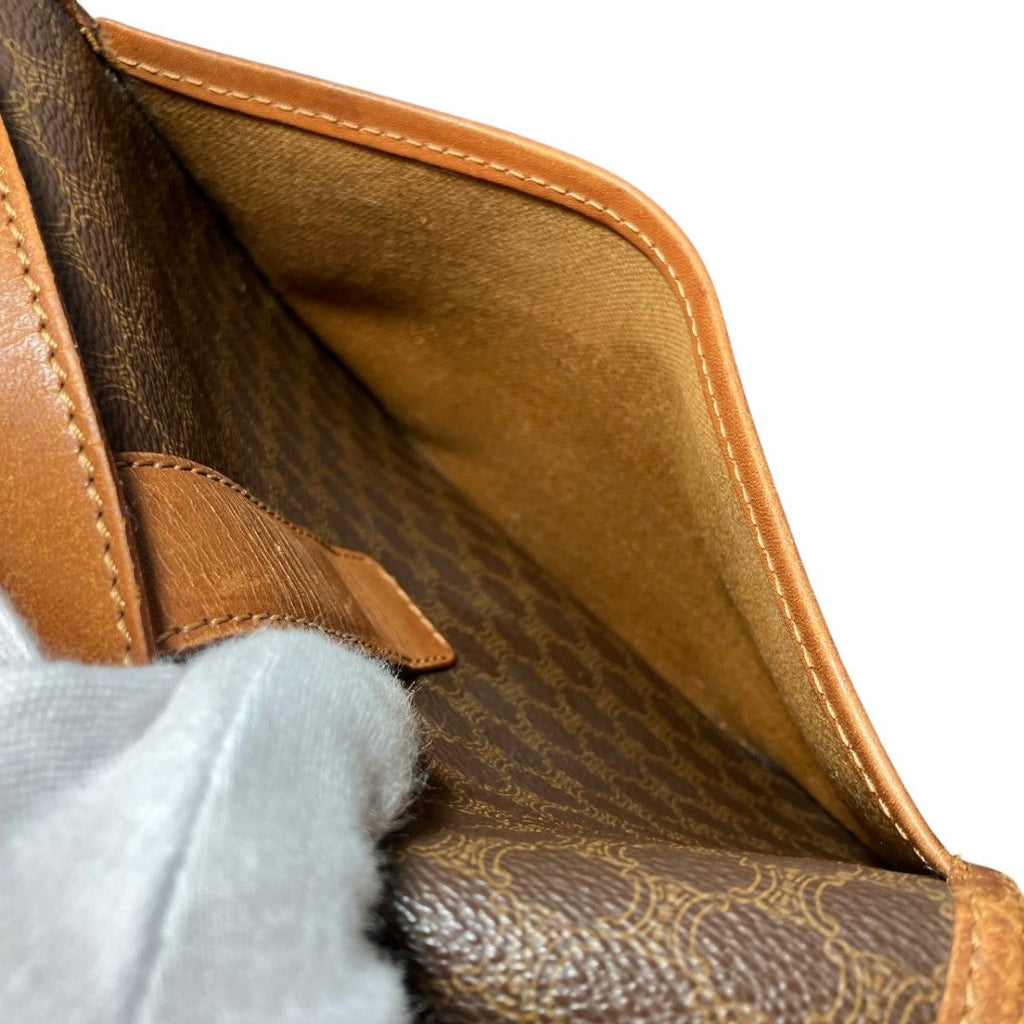Celine Macadam Shoulder Bag Leather — view 7