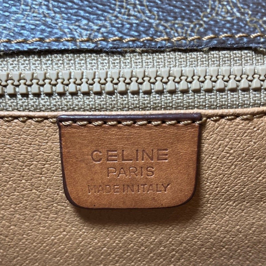 Celine Macadam Shoulder Bag Leather — view 4