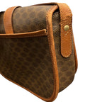 Celine Macadam Shoulder Bag Leather — view 8