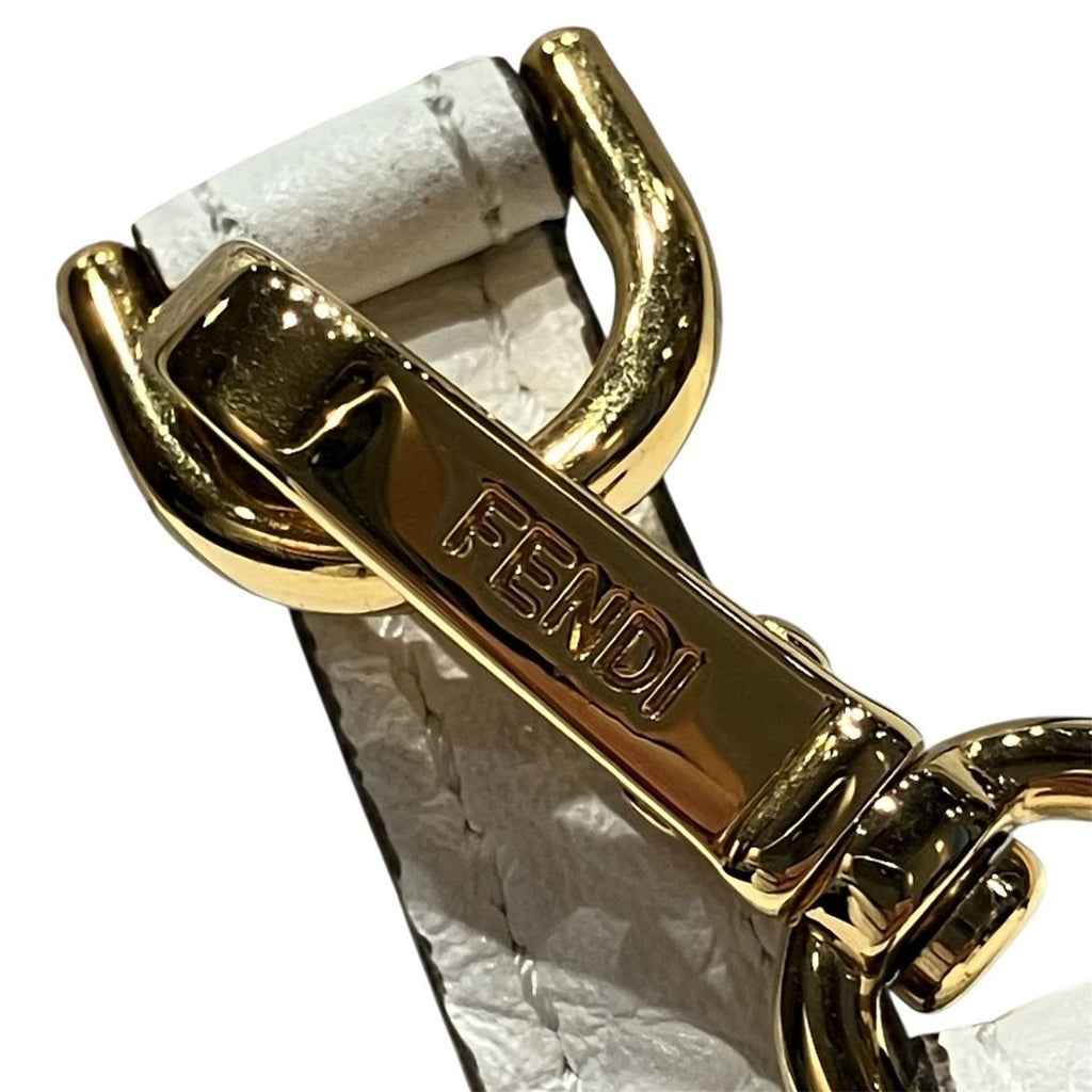 Fendi Fila Collaboration Mania Pochette Leather Pouch — view 7