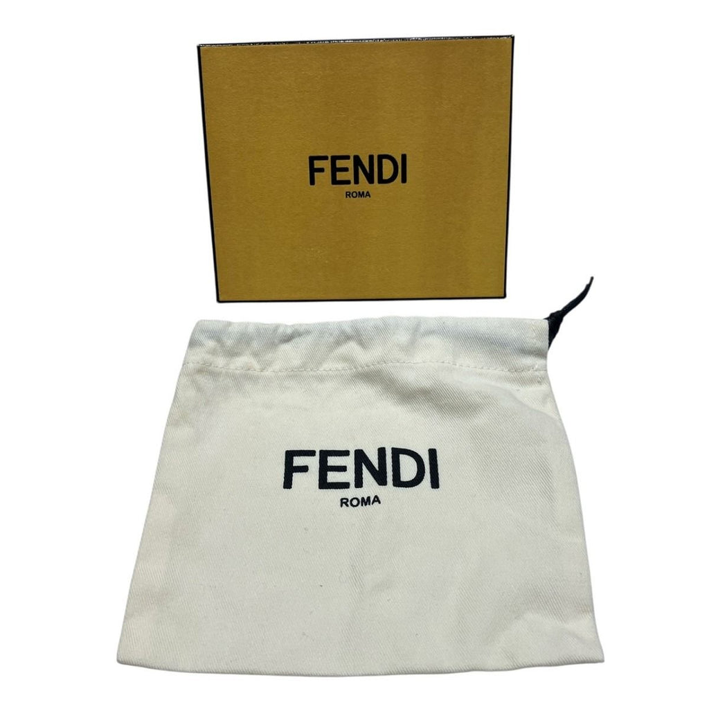Fendi Fila Collaboration Mania Pochette Leather Pouch — view 6