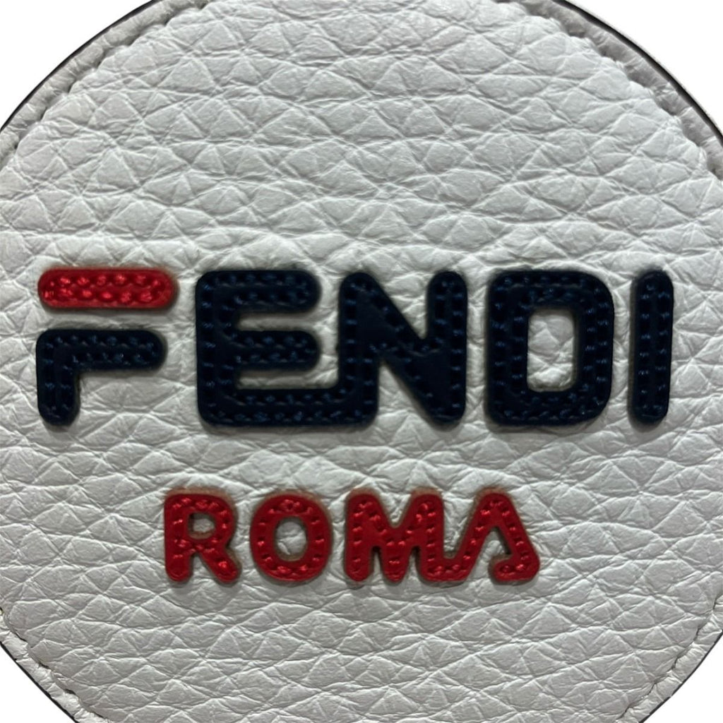 Fendi Fila Collaboration Mania Pochette Leather Pouch — view 5