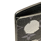 Louis Vuitton Portefeuille Brazza Yayoi Kusama Collaboration Monogram Eclipse — view 9