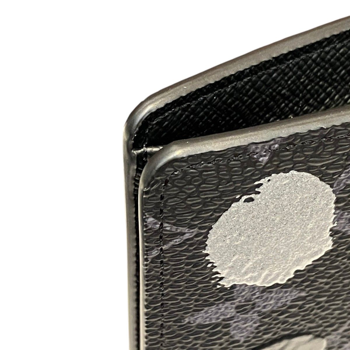 Louis Vuitton Portefeuille Brazza Yayoi Kusama Collaboration Monogram Eclipse — view 9
