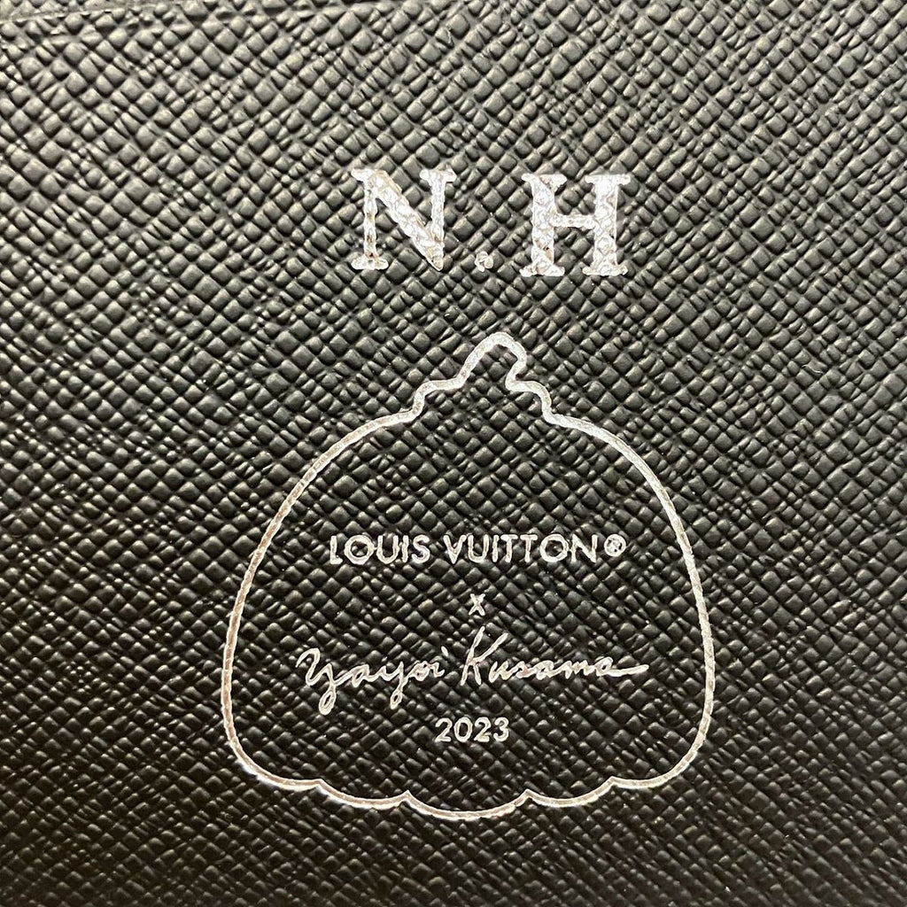 Louis Vuitton Portefeuille Brazza Yayoi Kusama Collaboration Monogram Eclipse — view 4