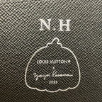 Louis Vuitton Portefeuille Brazza Yayoi Kusama Collaboration Monogram Eclipse — view 4