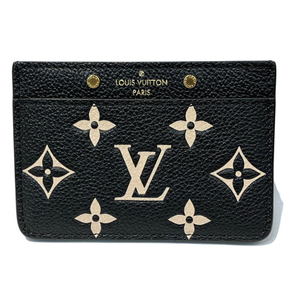 Louis Vuitton Card Holder Sample Monogram Empreinte Case Leather