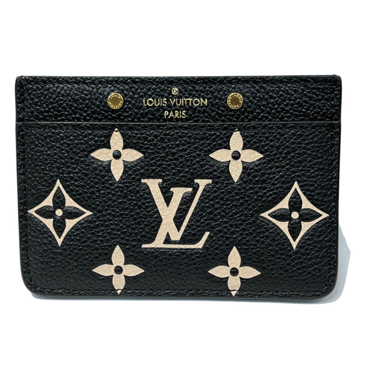 Louis Vuitton Card Holder Sample Monogram Empreinte Case Leather