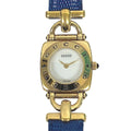 Gucci Watch Stainless Steel Leather Quartz White Dial