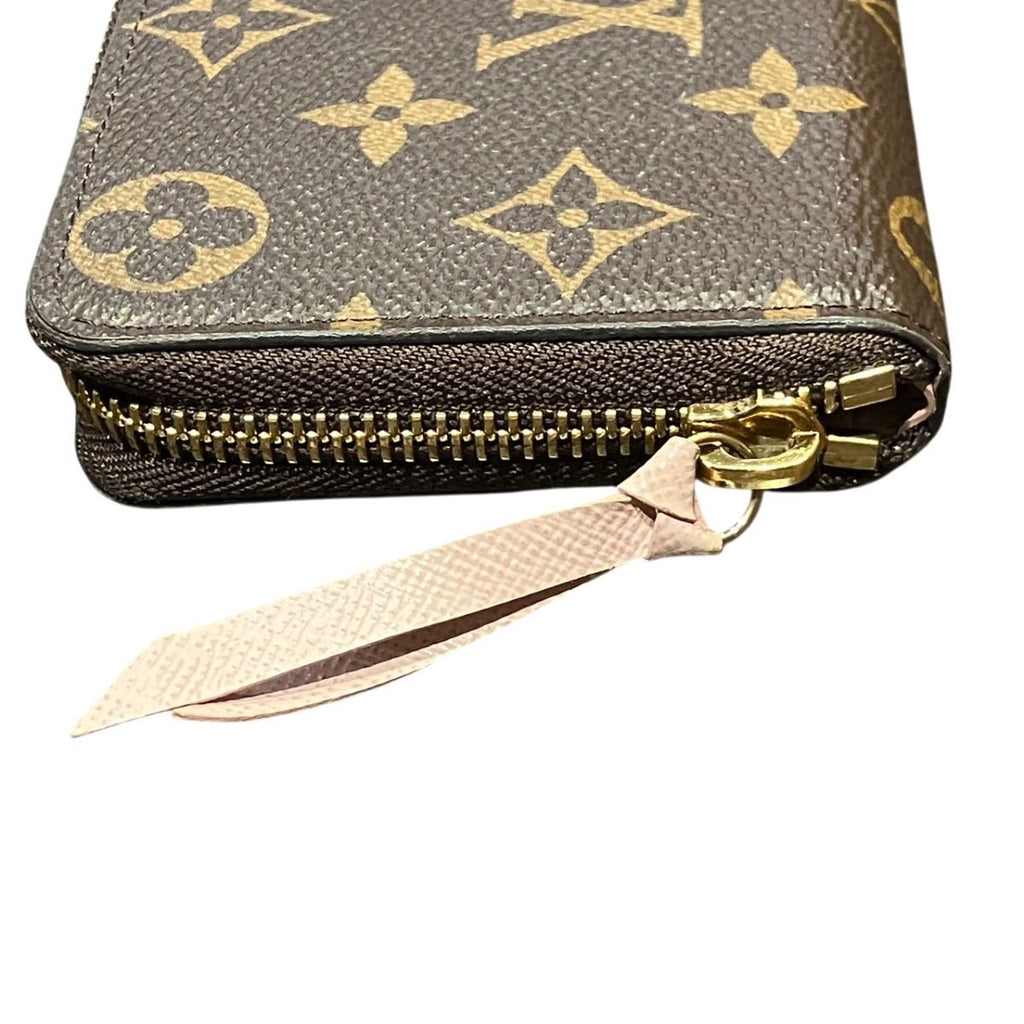 Louis Vuitton Portefeuille Clemence Zip Around Monogram Wallet — view 8