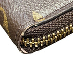 Louis Vuitton Portefeuille Clemence Zip Around Monogram Wallet — view 6