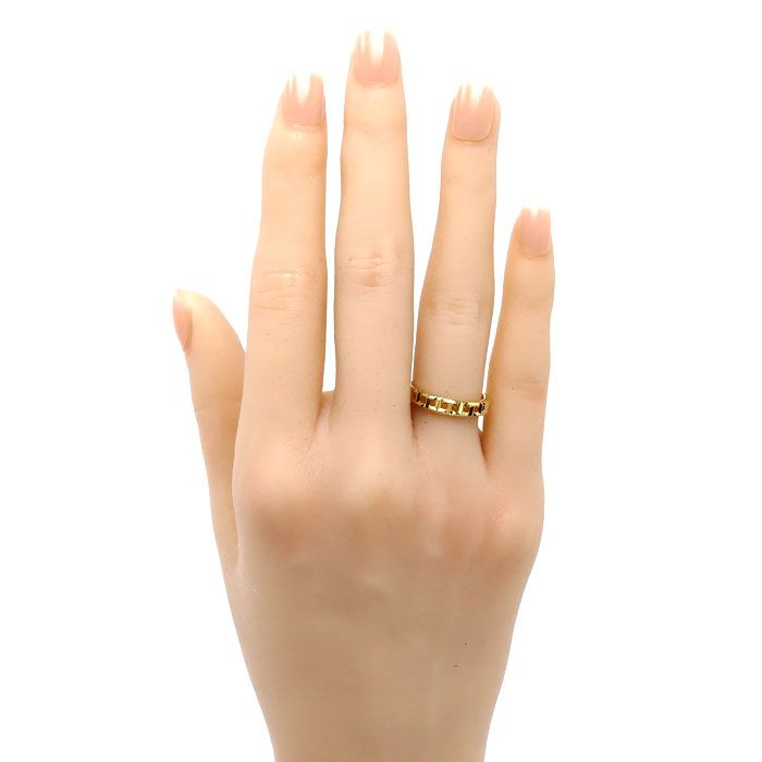 Tiffany & Co 18k Yellow Gold T Tru Narrow Ring — view 7