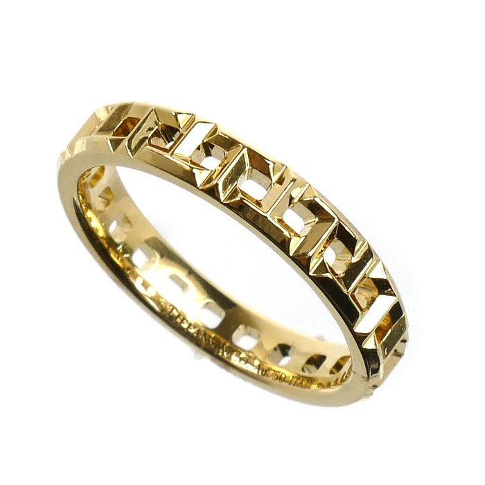 Tiffany & Co 18k Yellow Gold T Tru Narrow Ring