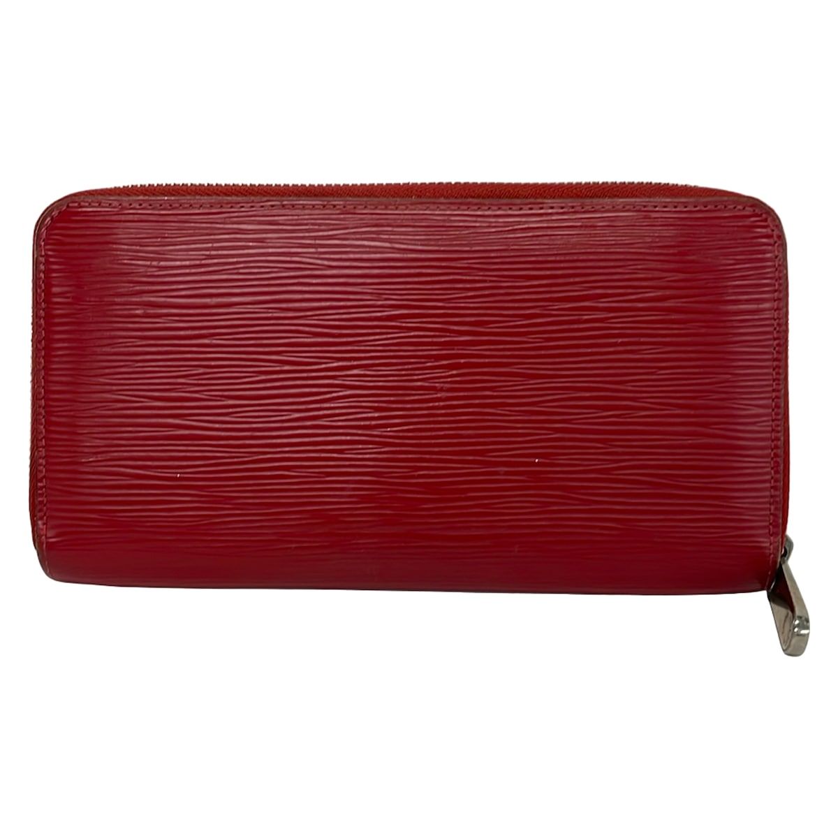 Louis Vuitton Wallet Epi Zippy Carmine Leather — view 2