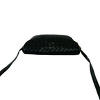 Bottega Veneta Intrecciato Leather Mini Shoulder Bag Pochette Crossbody Black — view 4