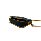 Gucci Vintage Plus Logo Leather Mini Shoulder Bag Black — view 8