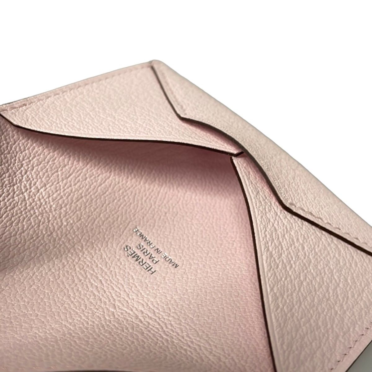 Hermes Card Case Rose Darling — view 3
