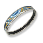 Hermes Enamel Bangle Bracelet — view 2